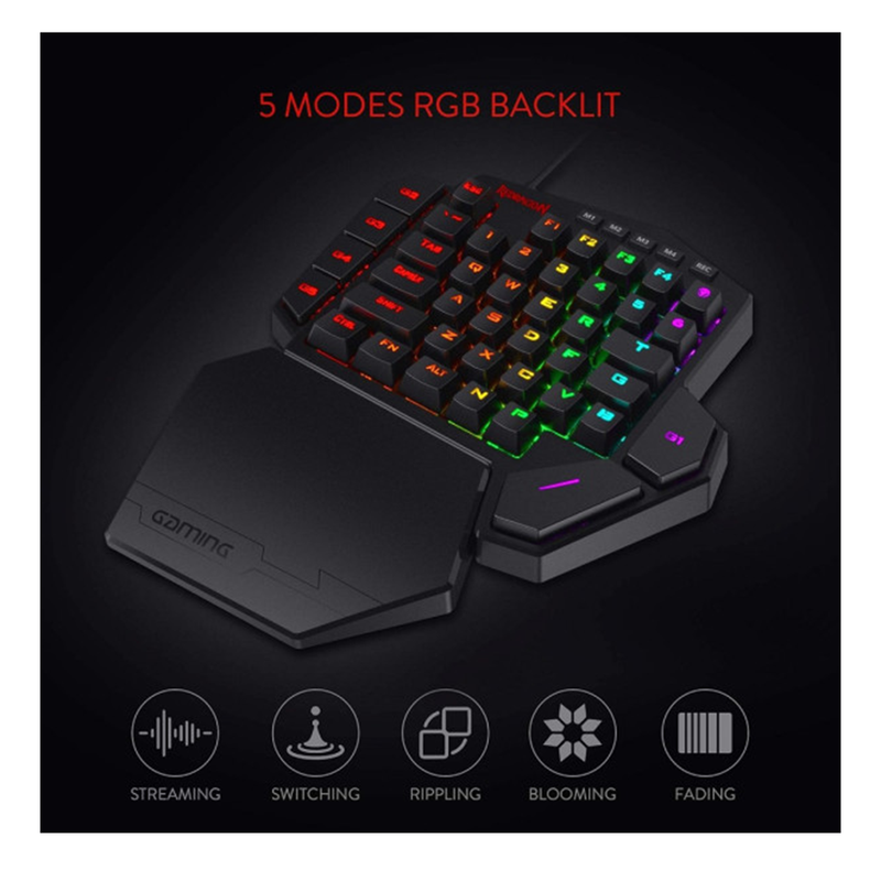 Redragon K585 DITI One-Handed RGB maroc prix 