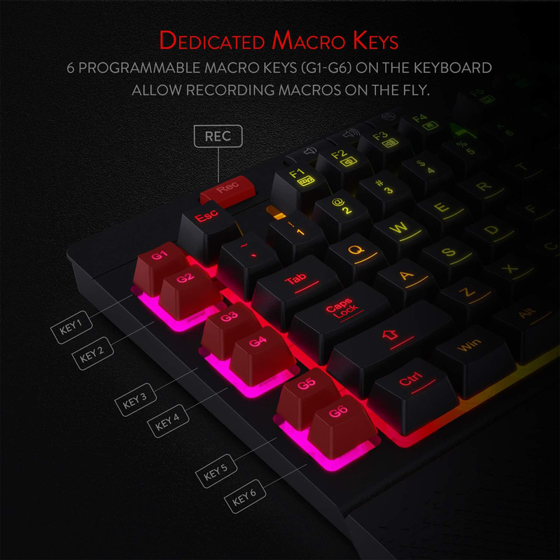 Redragon K512 Shiva RGB maroc