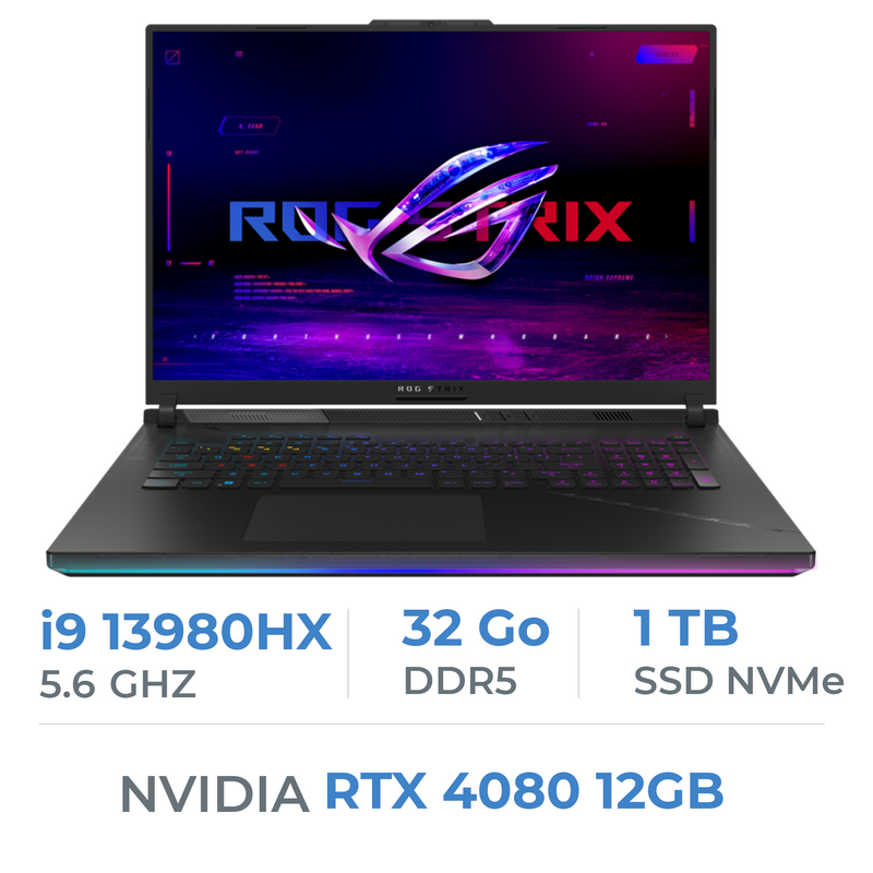 ASUS ROG STRIX SCAR 18 2023 G834J prix maroc