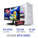 Setup Complet Techspace Ryzen 5 5500/512 GB SSD/16GB/RTX 5060 8G