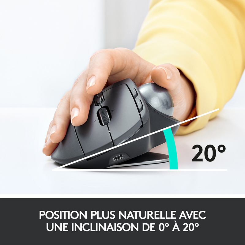 Logitech MX Ergo maroc prix 