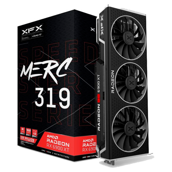 XFX AMD Radeon RX 6900 XT Speedster MERC 319 Black 16GB GDDR6 Prix Maroc