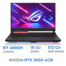 Asus ROG Strix G15 G513IC-HN004 AMD R7-4800H/16GB/512GB SSD/RTX3050