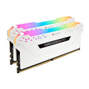 Corsair Vengeance RGB PRO Series Blanc 16Go (2x 8Go) DDR4 3200MHz CL16 Maroc