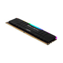 Crucial Ballistix BLACK 8Go RGB DDR4 3200 MHz CL16 Prix Maroc