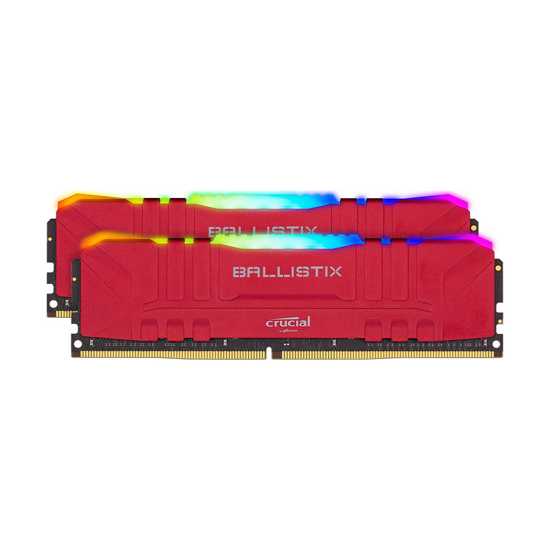 Crucial Ballistix Red 16Go (2x8Go) RGB DDR4 3600 MHz CL16