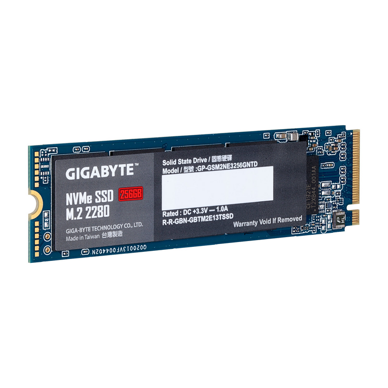 Gigabyte NVMe SSD 256 Go