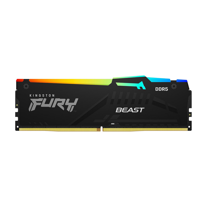 Kingston FURY Beast RGB 32 Go (2 x 16 Go) DDR5 6000 MHz CL30 Casablanca