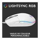 Logitech G G203 LightSync (Blanc) Maroc Prix