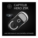 Logitech G Wireless Gaming Pro X Superlight (Blanc) Prix Maroc