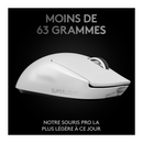 Logitech G Wireless Gaming Pro X Superlight (Blanc) Maroc Prix