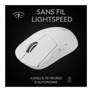 Logitech G Wireless Gaming Pro X Superlight (Blanc) Maroc