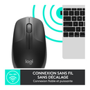Logitech M190 (Charbon) Maroc