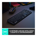 Logitech MX Keys Plus (Graphite) Maroc