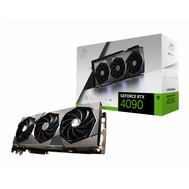 MSI GeForce RTX 4090 SUPRIM X 24GB GDDR6X Prix Maroc