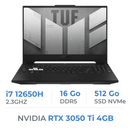 ASUS TUF DASH F15 TUF517ZE Intel Core i7 12650H/16GB/512GB SSD/RTX3050Ti 4GB/15.6'' 144Hz