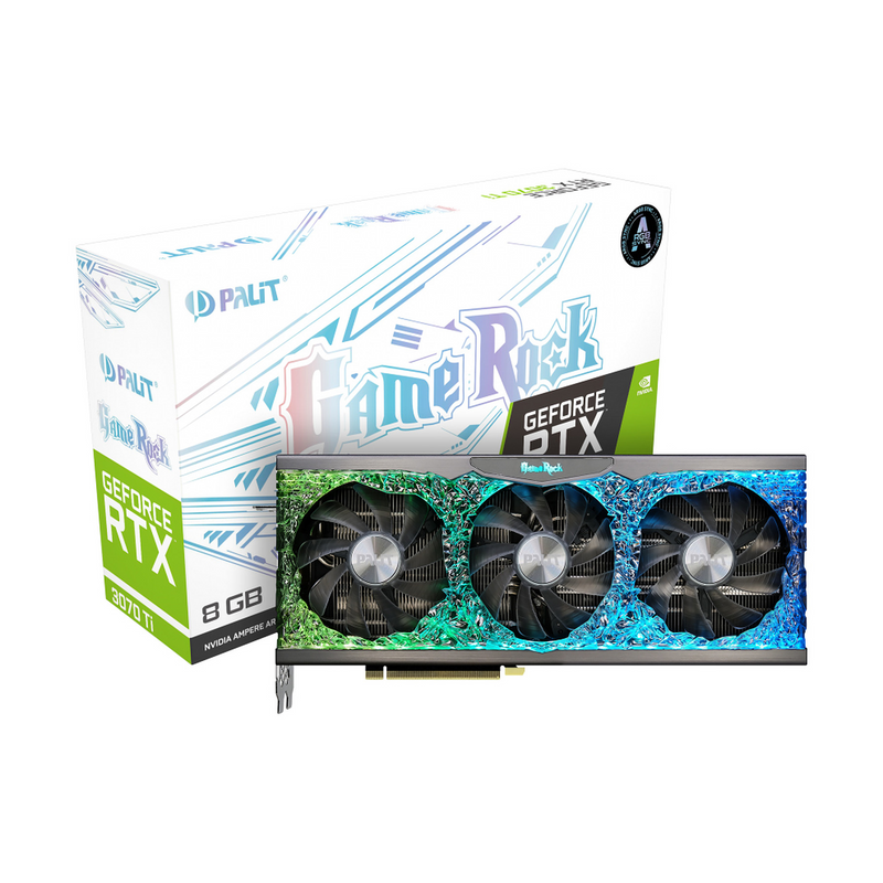 Palit GeForce RTX 3070 Ti GameRock OC 8GB GDDR6X Prix Maroc