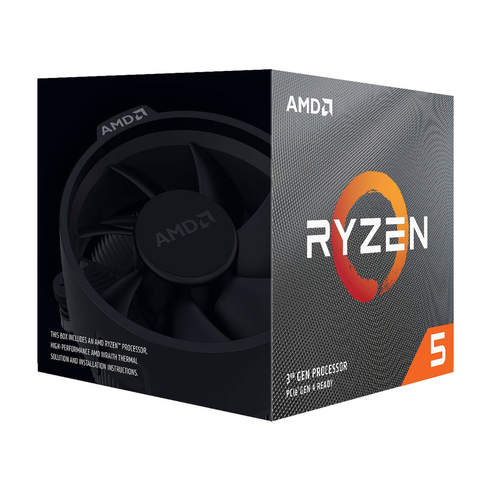 Amd Ryzen 5 3600 Wraith Stealth Box