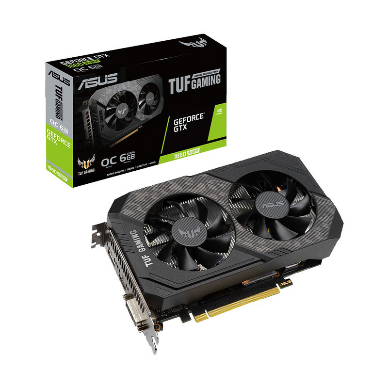 ASUS GeForce GTX 1660 SUPER TUF OC GAMING 6GB GDDR6 Prix Maroc