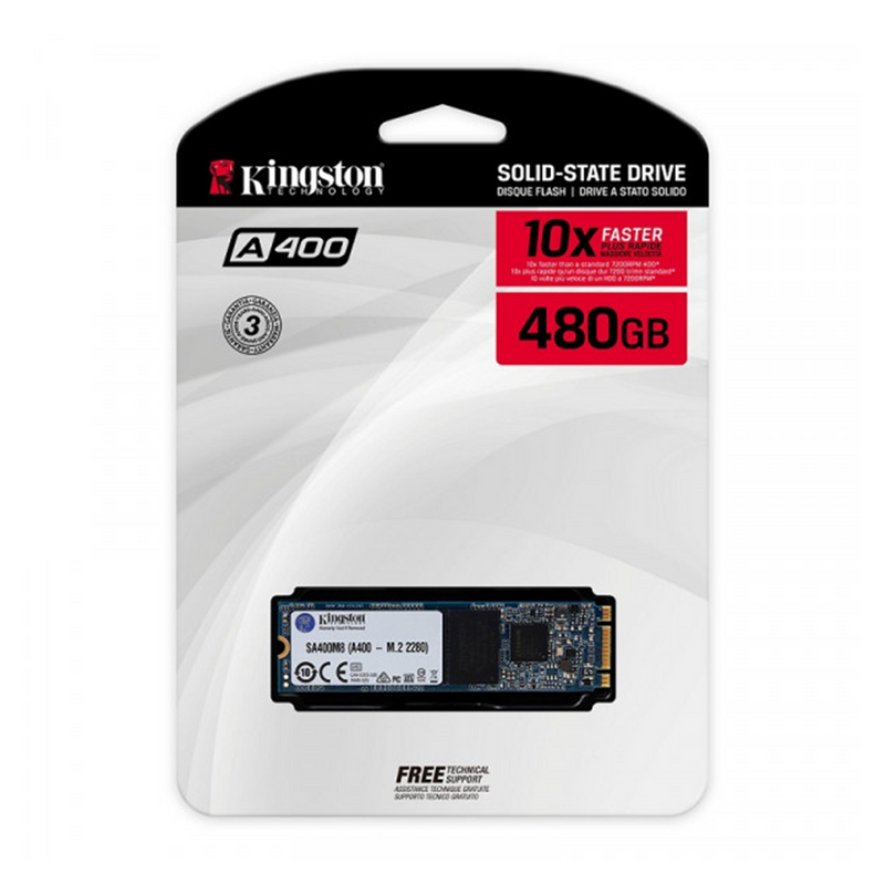 Kingston SSD SA400 480GB M.2