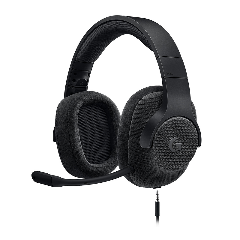 Logitech G433 7.1 Surround Sound Wired Gaming Headset Noir 