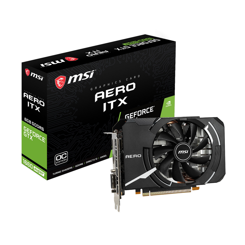 MSI GeForce GTX 1660 SUPER Aero ITX OC 6GB GDDR6 Maroc Prix