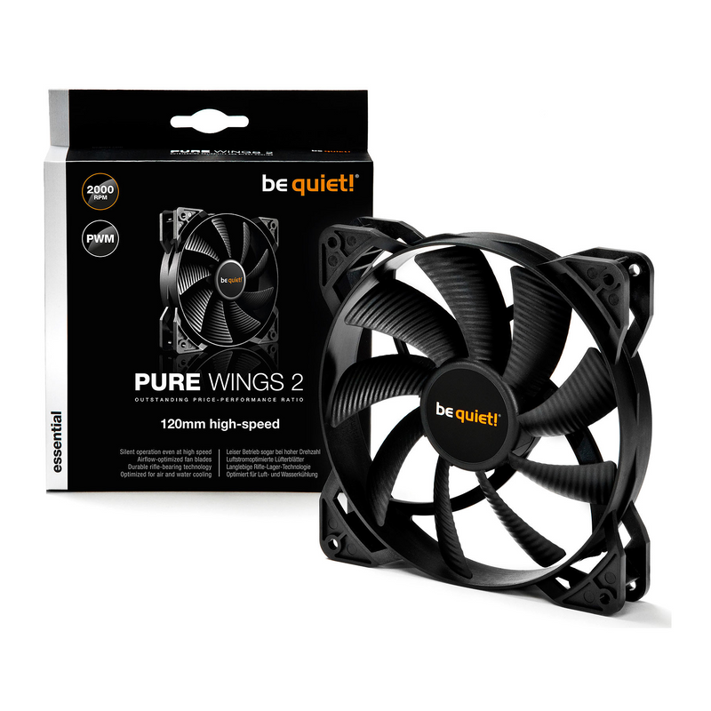 be quiet! Pure Wings 2 120mm PWM High-Speed Prix Maroc